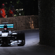 Johnny Herbert running a 2011 Mercedes W02 F1 car at Goodwood FoS 2014. Photo Credit: Getty